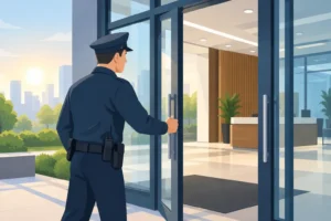 How Guards Open Premises Safely Each Morning
