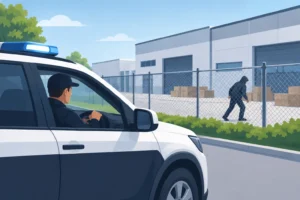 How Mobile Patrols Deter Trespassers on Site